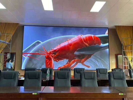 Leistungsstarke Innenraum-Full-Colour-LED-Bildschirm Anzeige Miete P1.86 Pixel Pitch