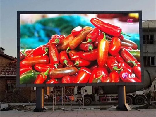 DVI Outdoor LED Digital Display Board P6 IP65 Hochkontrastverhältnis