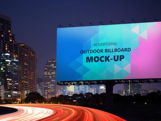 OEM Outdoor LED Display Bildschirm hängend P8 3840Hz Erneuerungsrate