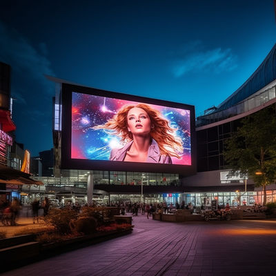 Outdoor-LED-Display für kommerzielle Werbung P3.91 Festplatte für digitale LED-Displays