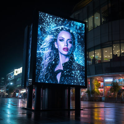 Wetterdichte LED-Anzeige Pixel Pitch P3.91 Außenvermietung LED-Anzeige