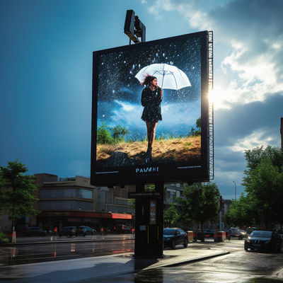Wasserdichtes P3-LED-Display für Werbung