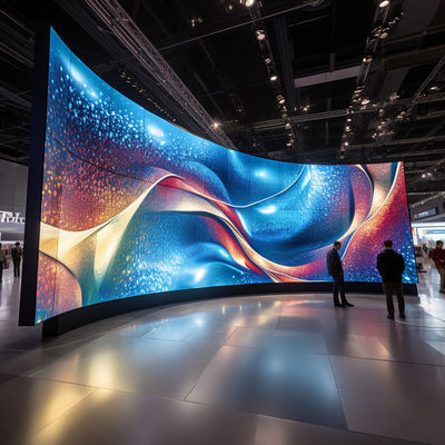 Flexible hochauflösende LED-Panel P4 Outdoor schlank und leicht