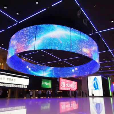 Außenbereich P5 Flexibles LED-Bildschirmmodul Ultra dünn Hohe Sicherheit
