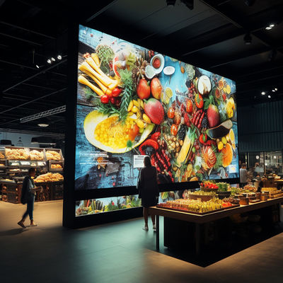 Brillante Fest LED-Display für den Innenbereich HDMI / DVI / VGA-Eingabeoberfläche