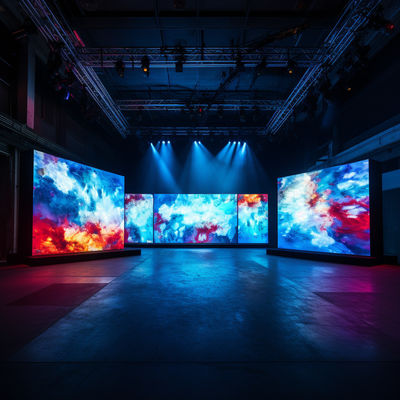 Vibrant P3.91 LED Videowand Vermietung 3840Hz Hochfrischungsrate
