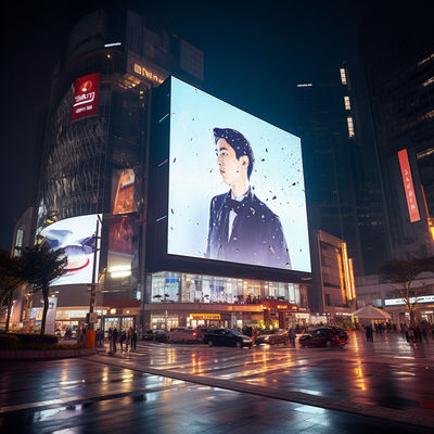4mm Pixel Pitch Outdoor LED-Display mit 140/120 Grad Blickwinkel