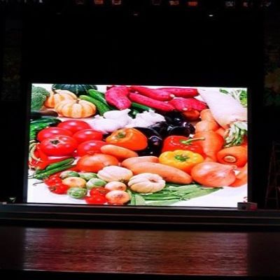 Innenvermietung P4.81 Vollfarbiger digitaler LED-Bildschirm mit Schrankgröße 500*1000*85mm