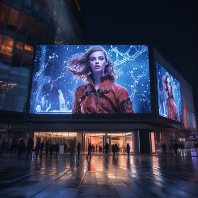 Customized 160° Wide View LED-Billboard mit IP65 Wettersicherheit