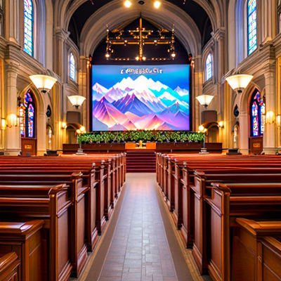 Immersive 1500nits Helligkeit Innenraum Fixed LED-Display mit 8ms Reaktionszeit