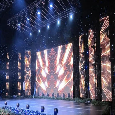Leichtgewichtige mobile LED-Bildschirme / modulare LED-Displays zum Aufhängen oder Stapeln