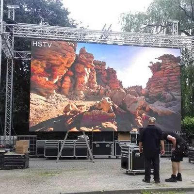 Vollfarbige LED-Anzeige für den Außenbereich P4.81 mit Aluminium-Die Case mit CE-Zertifizierung