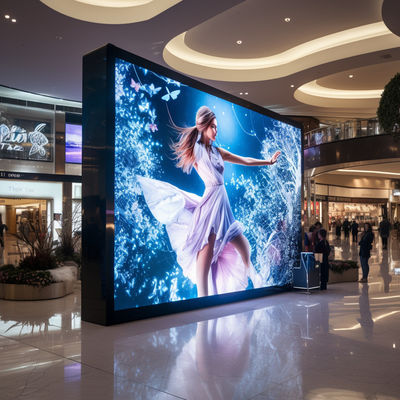 Innenraum P6 Vollfarb-LED-Display für Shopping-Mall-Display