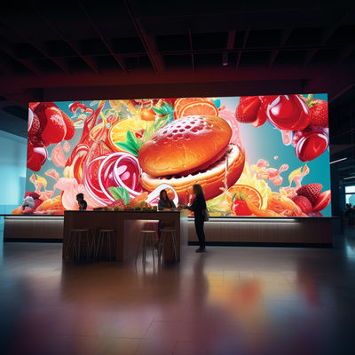 Full Color Gamut 1920 x 1080 Indoor Fixed LED Display mit HDMI/DVI/VGA-Eingang