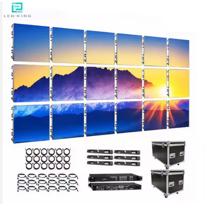 Vollfarbige LED-Innen-Digital-Signal-Displays, Mietwand-LED-Bildschirm