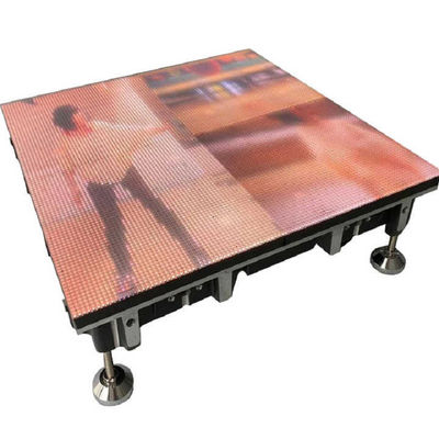 Interaktive digitale RGB-Fliesenwand für Tanz Spiele Video Bühne Tanzboden Stand Led Wandplatten Bildschirm Touch Display