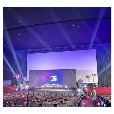 Indoor P2.9 Stage LED Display Screen High-Refresh 3840Hz Rental LED Screens with Seamless Panel Splicing and Rapid Fast-Lock Design