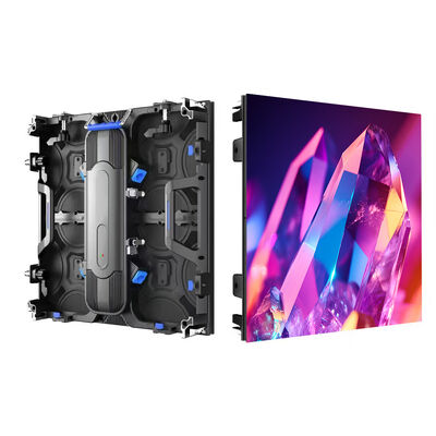 500x500mm Outdoor P4.81 LED Videowand mit IP65 Wasserdichtheit und 3840-7680Hz Auffrischungsrate für Vermietung
