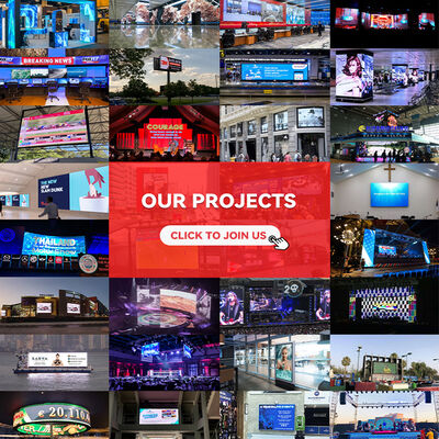 Hochleistungs-Outdoor-Miet-LED-Videowand P2.604 mit IP65 Wasserdichtigkeit und 3840Hz Bildwiederholrate