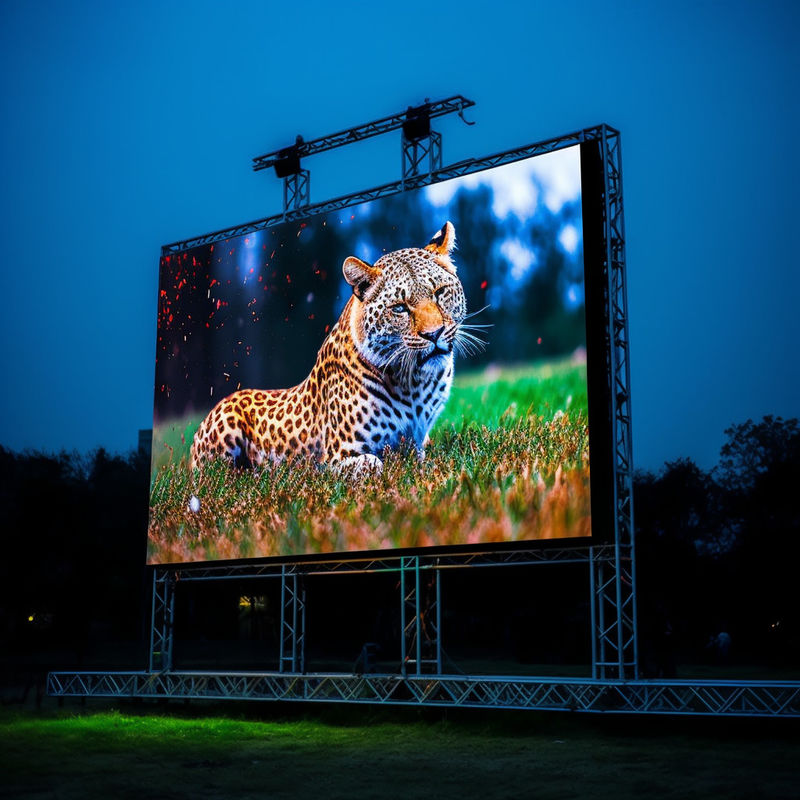 Außenbildschirm P3 / P3.91 LED Video Wandmiete mit hoher Farbtiefe