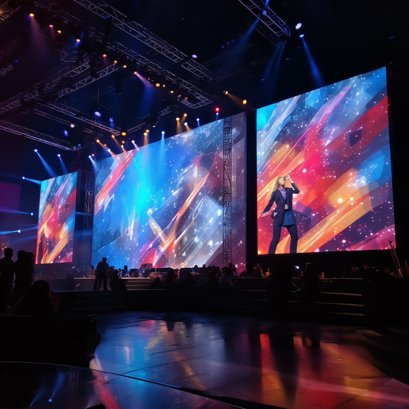 AC110V/220V-5V40A Eingangsspannung LED-Display-Bildschirm Kristallklar 4000 1 Kontrastverhältnis