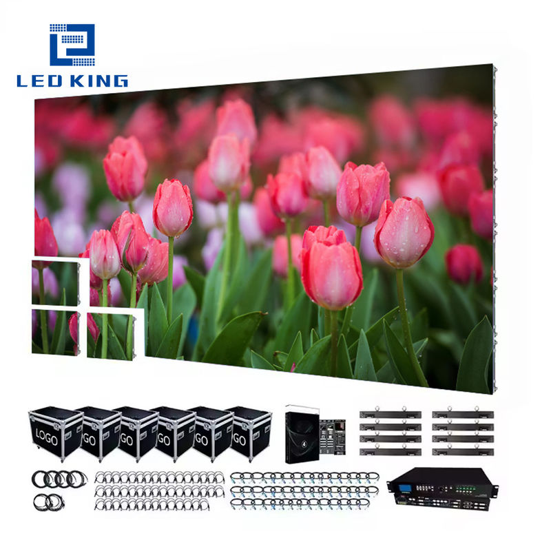Innenraum-Full-Colour-LED-Bildschirm mit 2,5 mm Pixel Pitch und 600-800 Nit Helligkeit