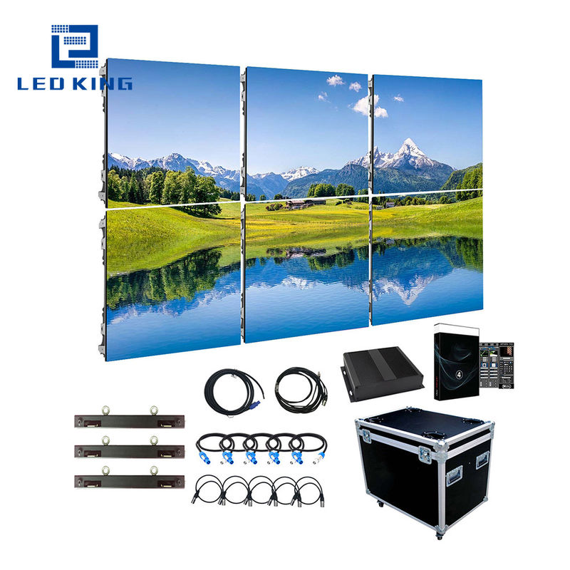 LED-Display-Technologie Hochhelligkeit Innenraum Fest-LED-Display mit 800nits Helligkeit und AC 110-240V Stromversorgung