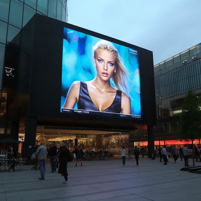 Premium Outdoor LED Display Werbung eingeschlossen P3 LED Videowand