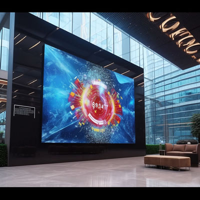 P4.81 Innenräumliche feste LED-Displayplatte mit LED-Digitalbildschirm 150 W