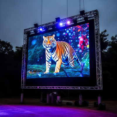 Außenseamless LED Video Wall Vermietung hohe Helligkeit P4.81