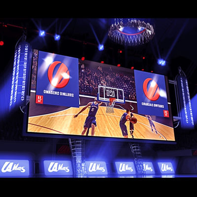 P4.81 Fußballstadion LED-Display 6500nits mit 160° Blickwinkel