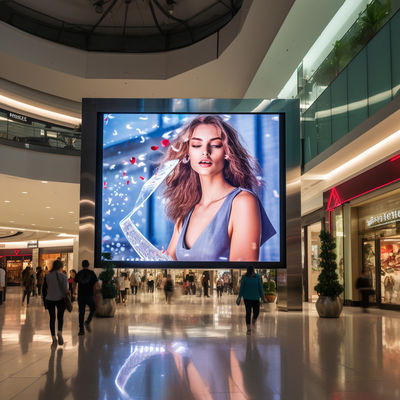 Digitale LED-Innenwerbung Billboard 6500K Farbtemperatur