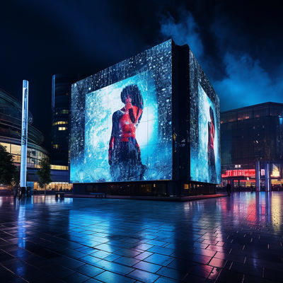 angepasste LED-Digitalplattform mit hoher Helligkeit für Außenwerbung