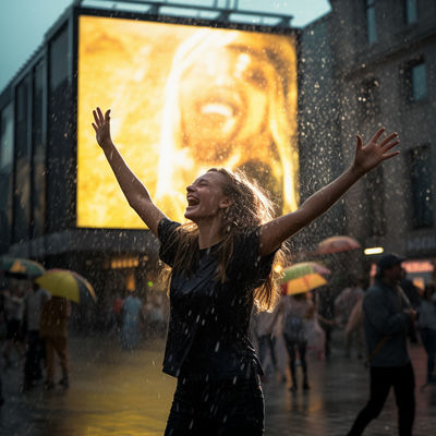 5000 Cd/m2 Outdoor LED-Display-Bildschirm Langlebig mit 100000 Stunden Lebensdauer