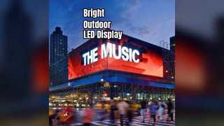 Heller LED-Außenbildschirm 3000 cd/m2 P4.81