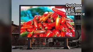 Outdoor-LED-Display P6 IP65 mit hohem Kontrast