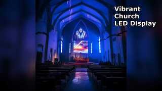 Kirchen-LED-Anzeige 16,7 Mio. Farbe P2.976